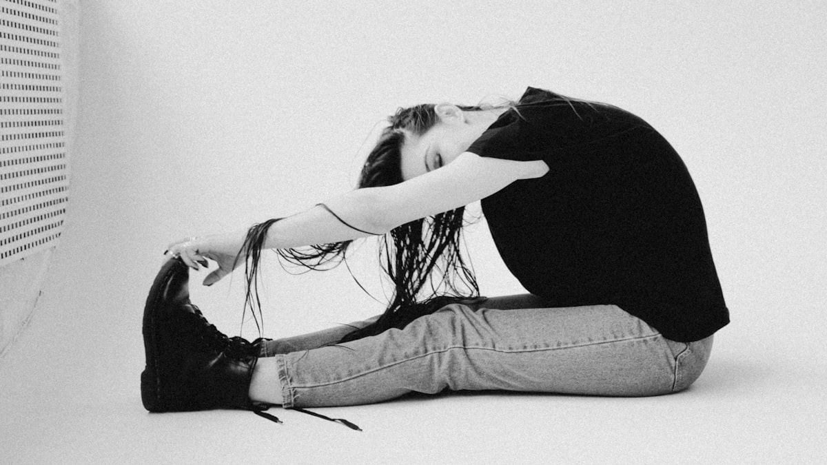 Child's Pose for spinal relaxation