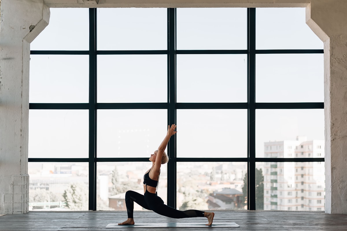Sphinx Pose for gentle back extension