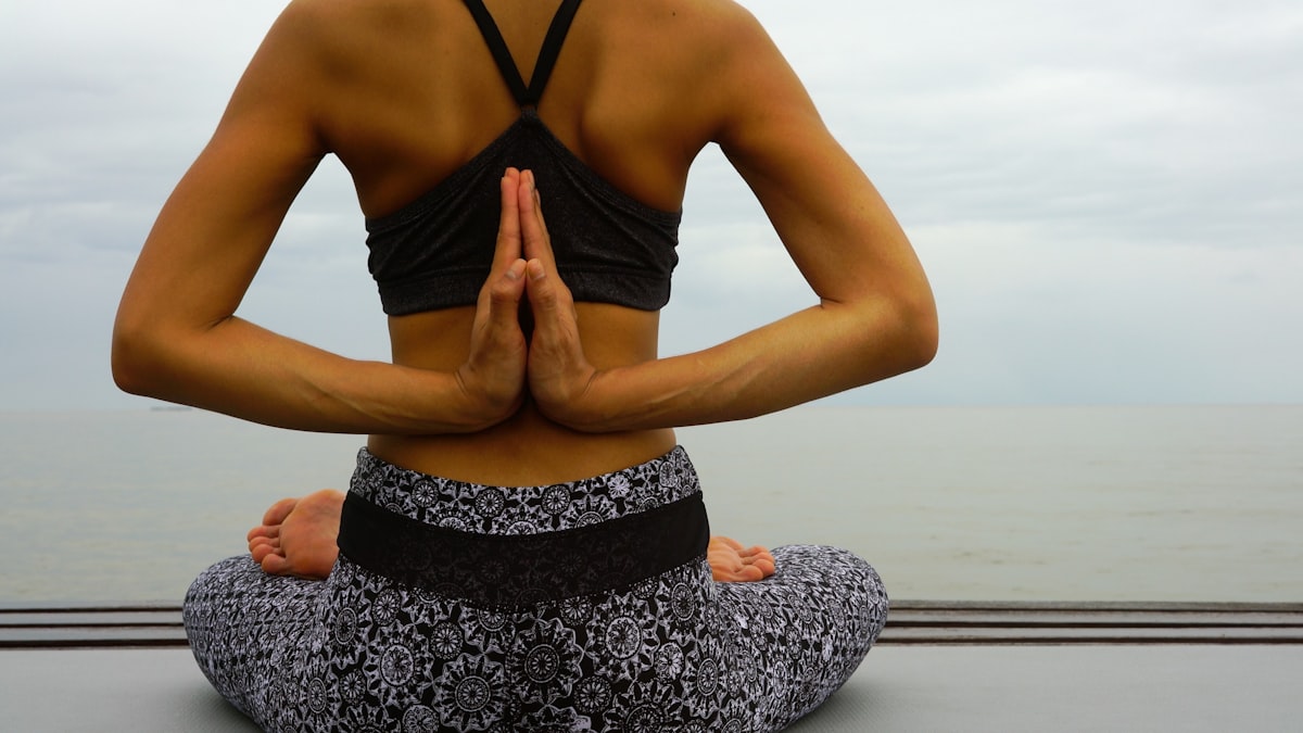 Supine spinal twist pose